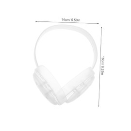 Operitacx 4Pcs Winter Ear Muff Making Kit Foldable Ear Warmer Rack for Comfortable Cold Weather Protection Lightweight Earmuff Frame for Adults