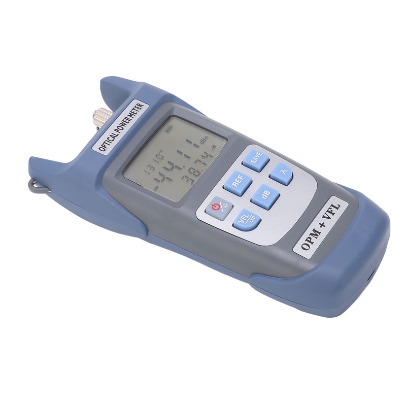 Fiber Optic Power Meter 1MW 7 Wavelength Accurate Optical Power