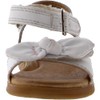 Stride Rite Girls SR Whitney Sandal, White, 9 Wide Toddler