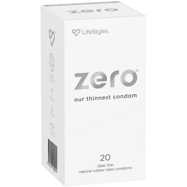 LifeStyles Zero Uber Thin Condoms 20