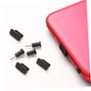 BIUDECO 12 Pairs -c Dust Plug Headphone Jack Cover -dust