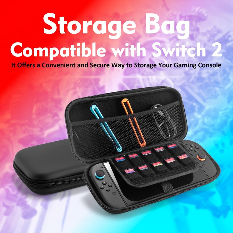 JoyHood 15 in 1 Accessories Kit Compatible with Switch2, Family