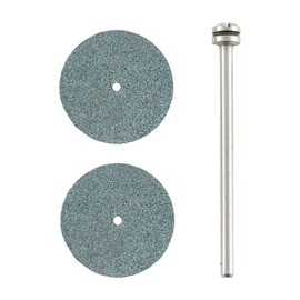 PROXXON No. 26305 Disc Whetstone with Shaft [Disc Type 0.9 inch (22 mm), Shaft Diameter 0.9 inch (2.35 mm), GC Whetstone No. 150