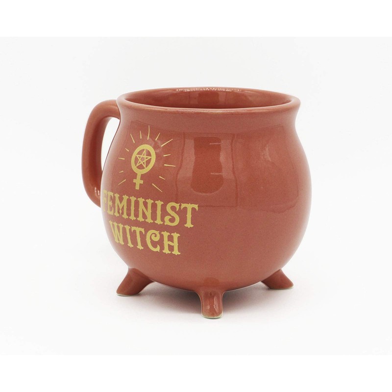 Taza Caldero Feminist Witch