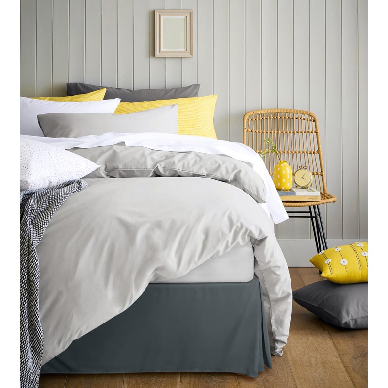 Utopia Bedding Bed Skirt - Soft Quadruple Pleated Ruffle -