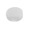 TIMCO Hinged Screw Caps Small White - to fit 3.0