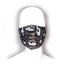 Silver Leopard Animal Print Shiny Sequins Face Mask with Comfortable