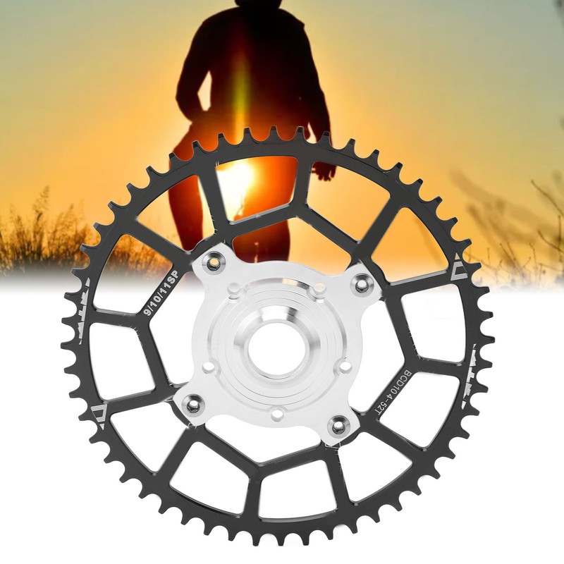 52T 104BCD Motor Bike Chainring Adapter Mid Drive Chainring Spider