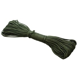 Paracord Tent Rope, Set of 3, 99.8 ft (31 m), Tent Accessories, Camping Supplies, Mountain Climbing, Outdoor (Olive)