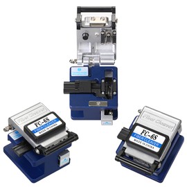 Duogalia (3-Pack FC-6S Optical Fiber Cleaver for 0.25mm, 0.9mm, 3.0mm Fiber Cable with 48000 Cleaves and 16 Position Blades Automatic Return Knife FTTH Tool