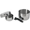 Relags Bivouac Stainless Steel 1 Pot Set, Silver, One Size