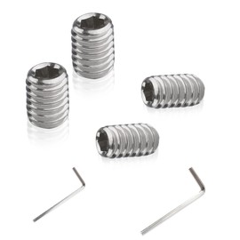 NBPLUS W11366418 Refrigerator Freezer Door Handle Mounting Set Screw Fridge Door Screw - AM 1-5-1 - EA221008/EA230910 Latest Upgrade Tiny Screws Included Wrench