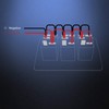 3 Gang Rocker Switch Panel IP65 Waterproof DC12‑24V Blue Light