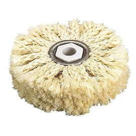 Wolfcraft 2098000 85 x 20mm Sisal Knurled Brush with 10mm Bore