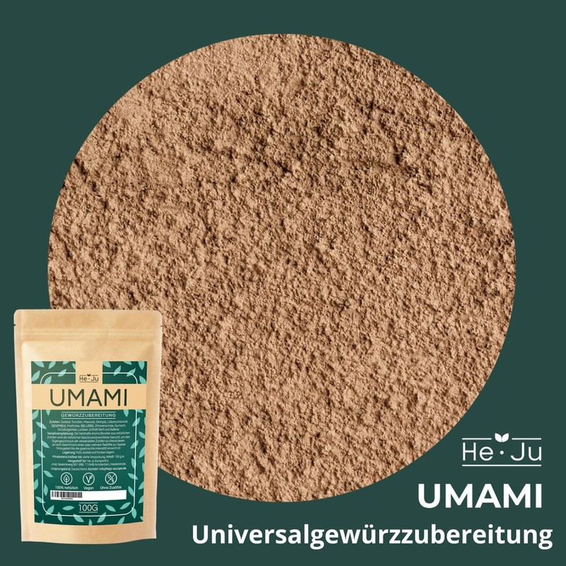 He-Ju Umami Spice Mix, 200 g, Umami Spice Vegan, No