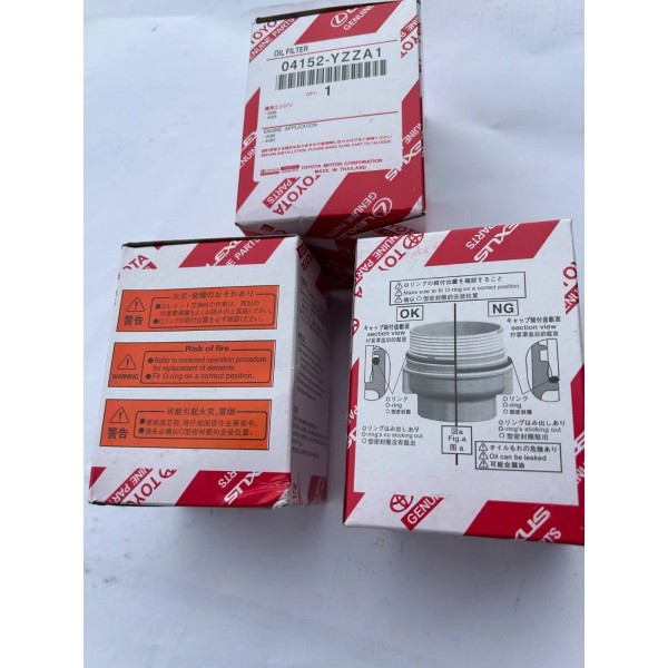 TOYOTA Lexus Scion Camry Avalon Rav4 Oil Filter 04152-YZZA1 SET