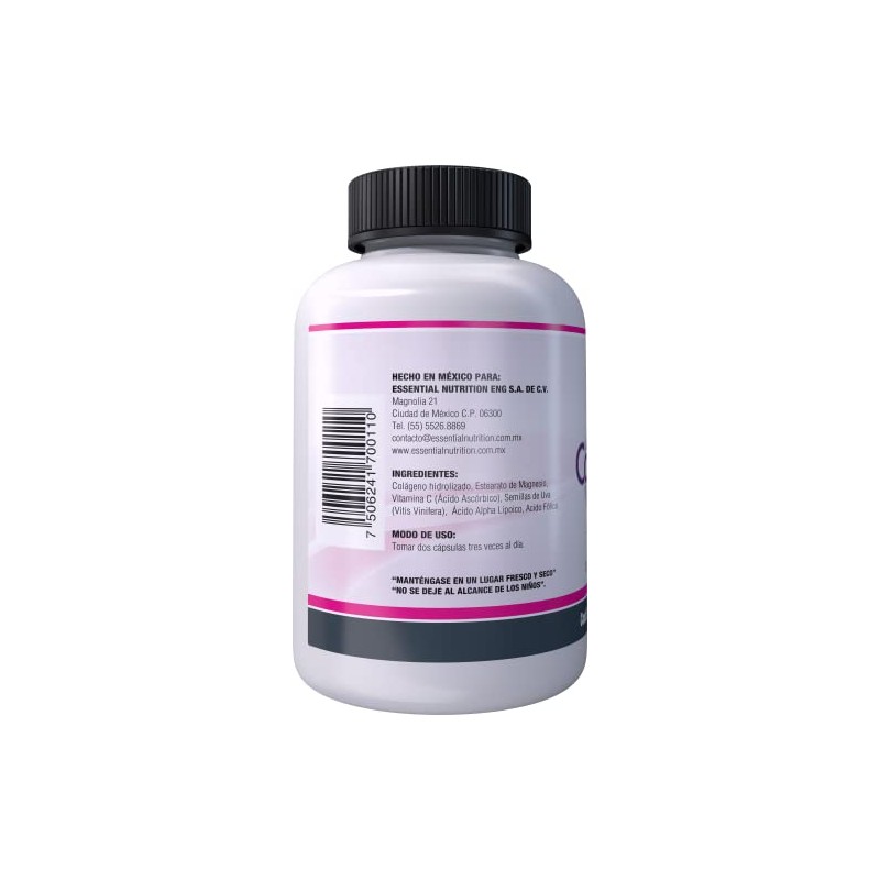Essential Nutrition Colágeno Plus 90 Cápsulas de 500 mg