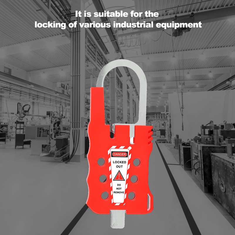 Adjustable Stainless Steel Cable Lockout Industrial Equipment Safety Lock Device