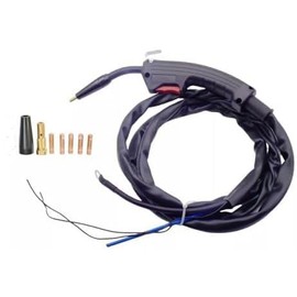 8ft or 10ft No Gas Mig Gun Replacement Fits Lincoln Century 80GL FC90 90i FC Flux-Cored Welder K3493-1 K2185-1 K5256-1 K2501-1 (8ft mig gun + tip)