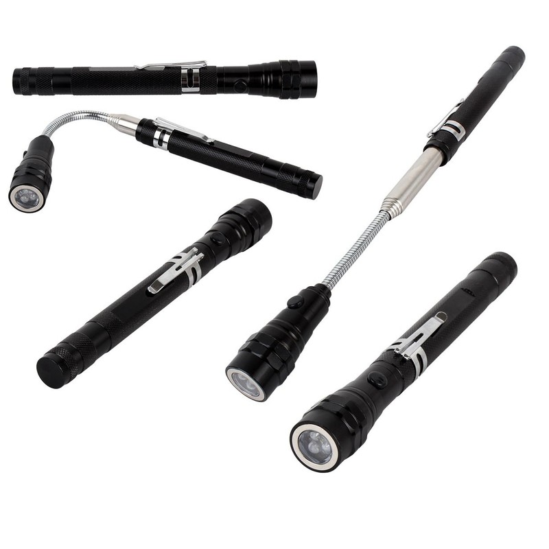 WIROJ BlueSunshine Portable 3 x LED Telescopic Flexible Extensible Led