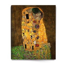 DECORARTS - The Kiss, Gustav Klimt Art Reproduction. Giclee Canvas Prints Wall Art for Home Decor 30x24 x1.5
