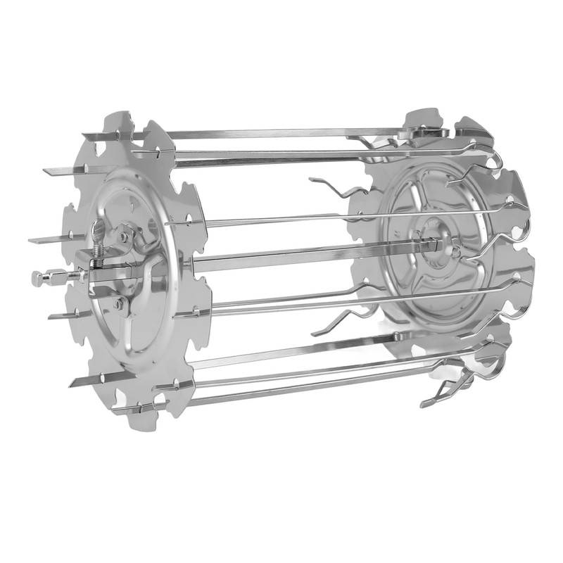 Rotisserie Skewer Set Stainless Steel Rotisserie Kabob Rods Grill for
