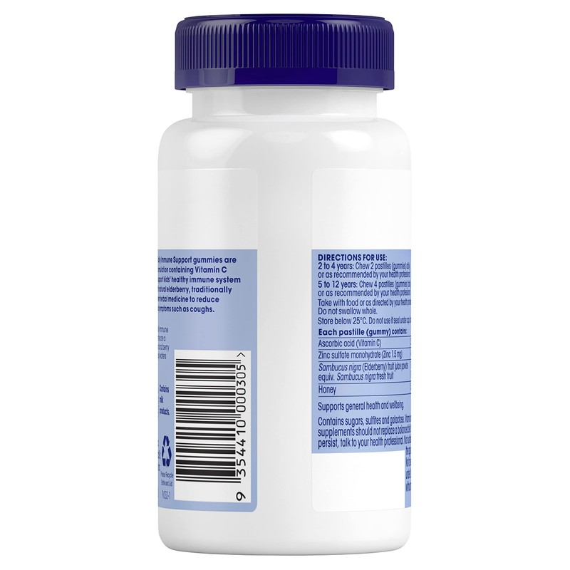 Pentavite Kids Daily Immune Support 60 Gummies, Natural Berry