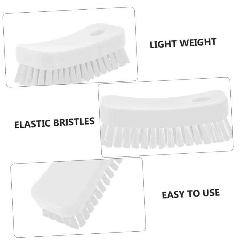 BIUDECO 2pcs Nail Care Tools Brush for Fingernail Scrubbing Cleaning