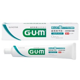 GUM Dental Paste (Salty Mint in Box) 5.3 oz (150 g) Single Item [Quasi Drug]