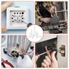 Mr. Pen- Machine Screw Assortment Kit, 370 Pcs: #6-32 Flat