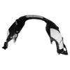 TRQ Front Right Inner Fender Liner Black Passenger Side Compatible