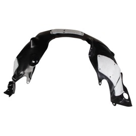 TRQ Front Right Inner Fender Liner Black Passenger Side Compatible with 2019-2022 Toyota Avalon TO1249225
