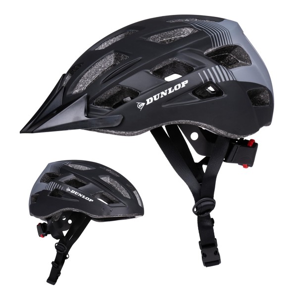 Dunlop Bicycle Helmet with Light - Bicycle Helmet for Men