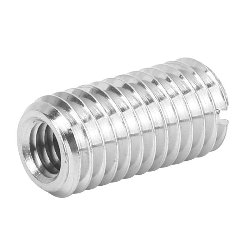 10Pcs Repair Nut Slotted Stainless Steel Thread Extension Reduce Sleeve