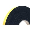 Neoprene Rubber Black Self-Adhesive Sponge Strip 3/4" Wide x 1/8"