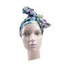 Light Blue Butterfly Headscarf Chemo Scarf Head Wrap