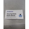 Schneider Vinyl Synthetic Exam Gloves - Medium - Blue -