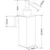 BGL Soap Dispenser Stainless Steel 304 Wall Mount Liquid and