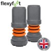 Flexyfoot Ltd Flexyfoot Shock Absorbing Crutch Ferrules C All Sizes