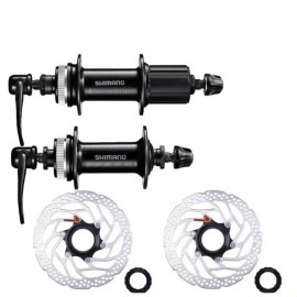 Bujes De Bicicleta Shimano Tx505, 32 H, Parte Trasera Y Fron