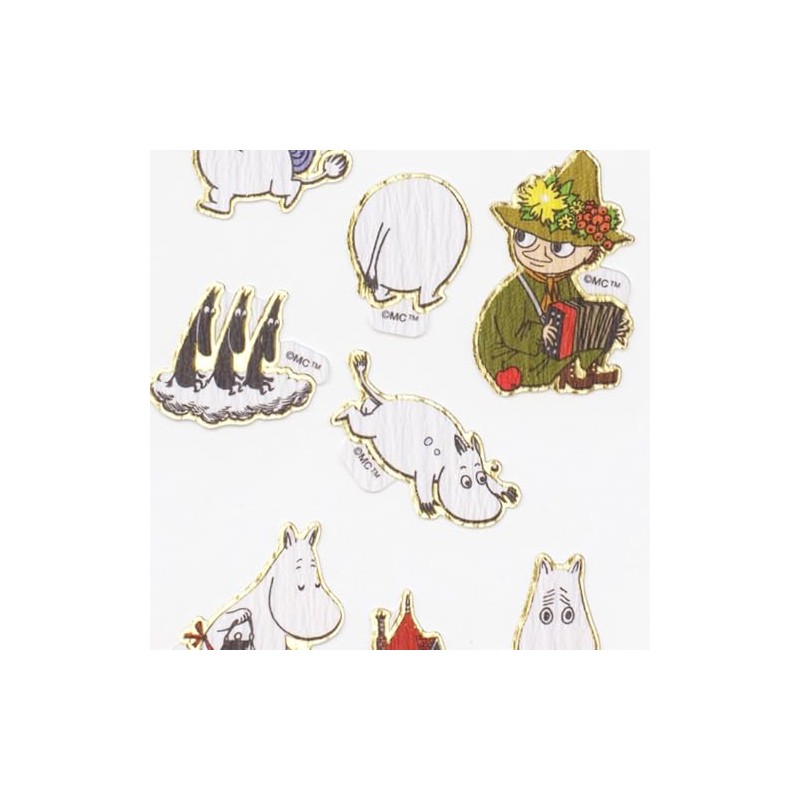 Moomin [Sticker Sheet] Adult Encyclopedia Sticker Nordic