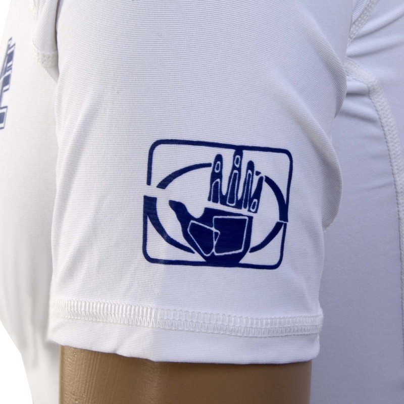 Body Glove Boys' S/A Fitted Sheet Basic Rash Guards, white,