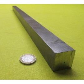 Basic Square 4140 Alloy Steel Annealed Bars, 1.0" x 1.0" Wide x 24" Length
