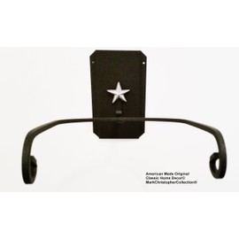 American Made Cowboy Hat Holder Star 89 BLK/SLV