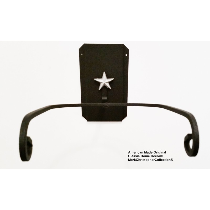 American Made Cowboy Hat Holder Star 89 BLK/SLV