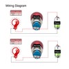 WerFamily 19mm Red Head Emergency Stop Rotary Latching Push Button