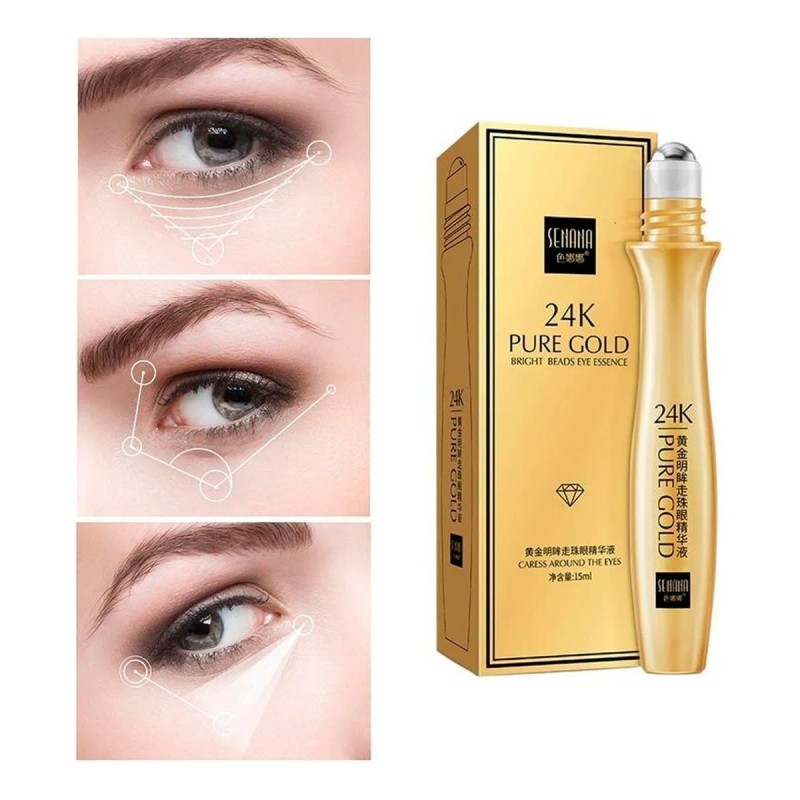 Colágeno 24k Gold Acido Hialurónico Ojeras Arrugas Full