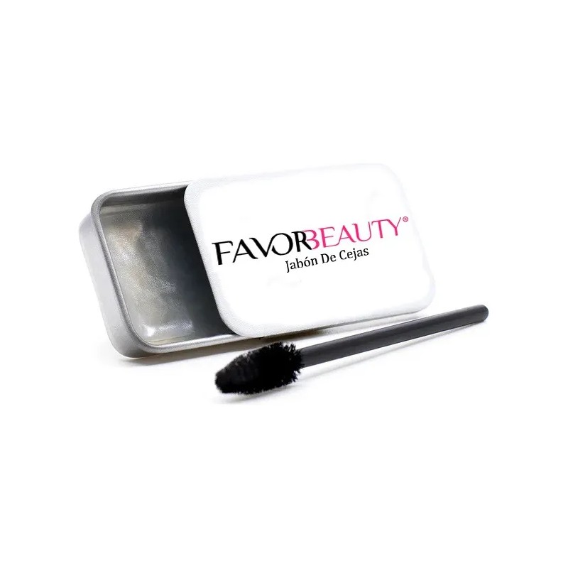 Jabón De Cejas Favorbeauty Transparente 10g Hipoalergénico