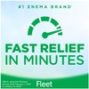 Fleet Laxative Saline Enema for Adult Constipation, 4.5 fl oz,