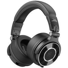 OneOdio Monitor 60 Professional Studio Headphones - Recording Wired Over Ear Headphones, Hi-Res Audio, Soft Comfortable Earmuffs, 6.35mm Adapter for Tracking Mixing DJ Mastering Broadcast-Black